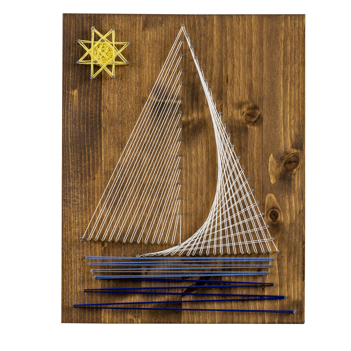 Pirate's Treasure String Art Boat