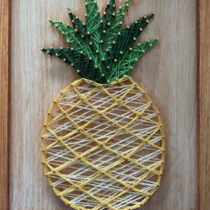 Pirate's Treasure String Art Pineapple