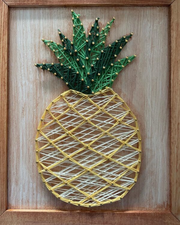 Pirate's Treasure String Art Pineapple